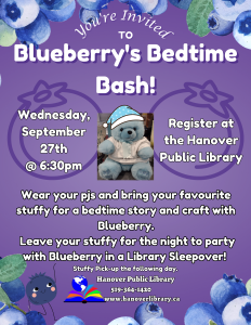 Blueberry's Bedtime Bash poster