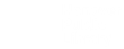 Hanover Public Library white logo