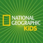 Logo for National Geographic Kids on Homework helpers page. 